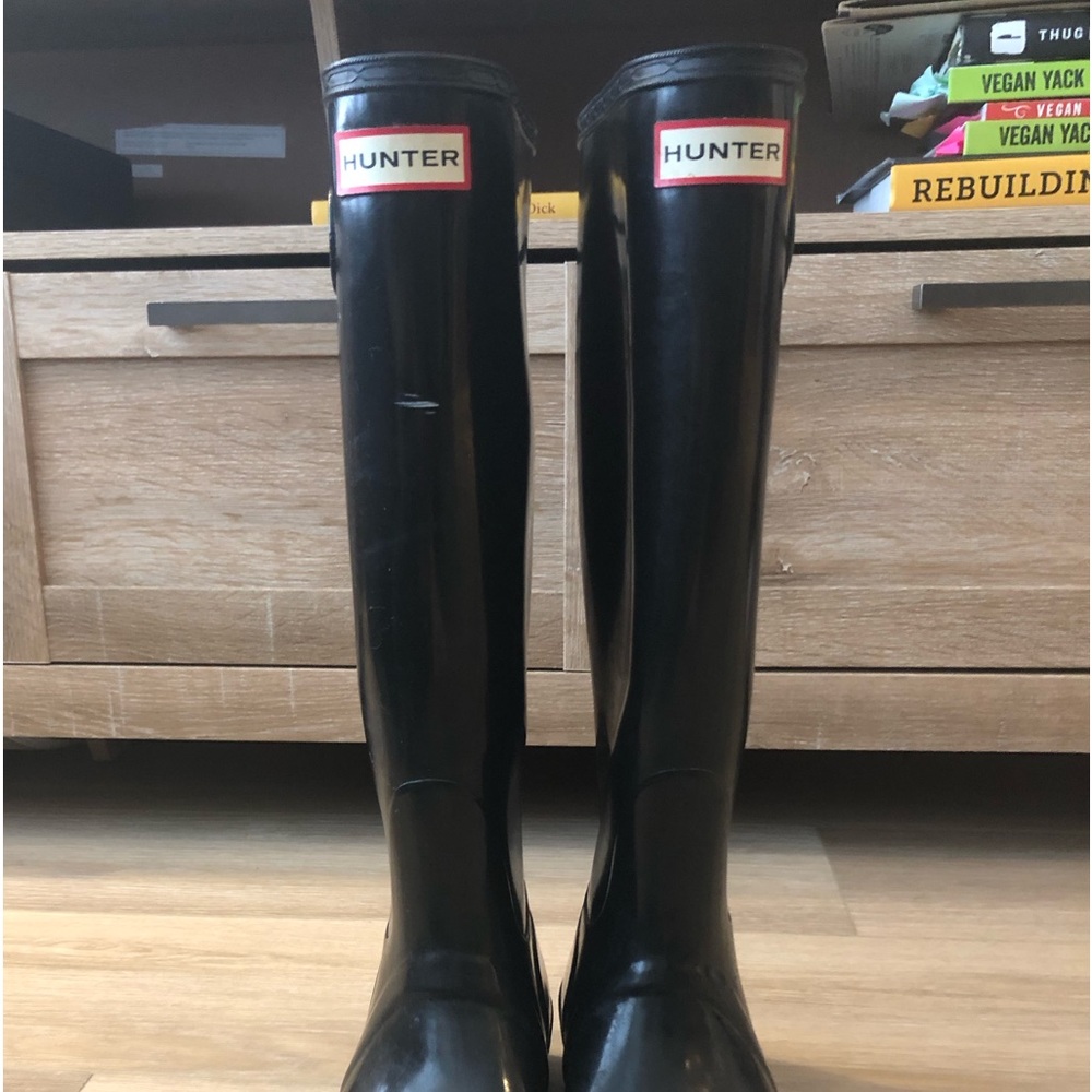 Hunter Boots Tall Glossy